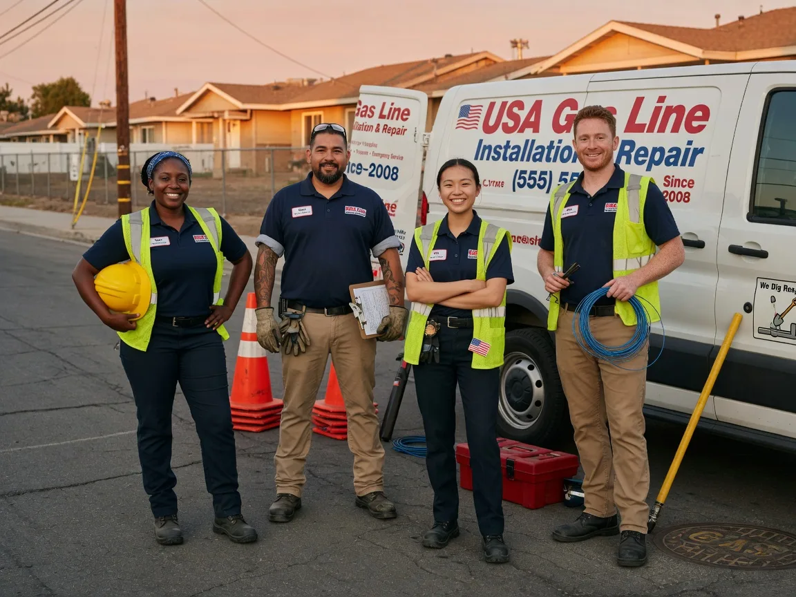 Gas Line Installation company in Woodville, OH